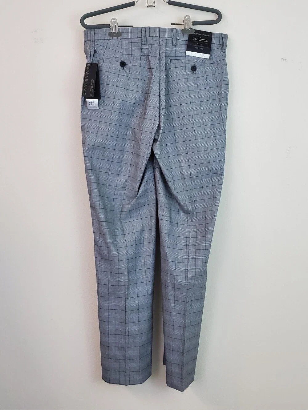 NWT!!! Banana Republic Men's Non-iron Stretch Cotton Dress Pant Sz 31x30